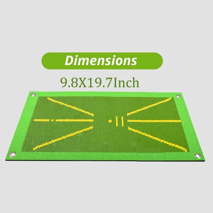 Golf Training Mat for Swing Detection